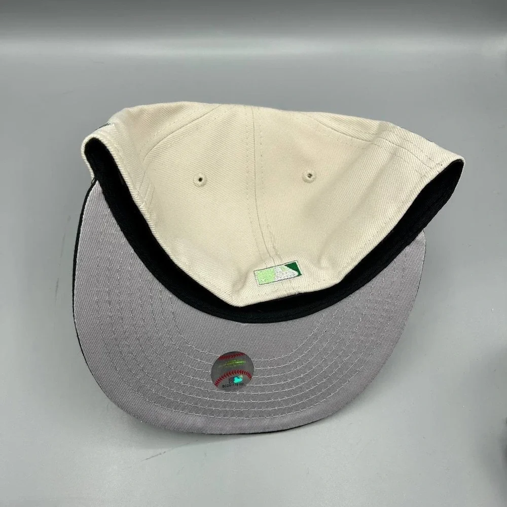 San‎ Francisco Giants Hat Men 7 1/4 Gray Black 59Fifty New Era MLB Fitted Cap